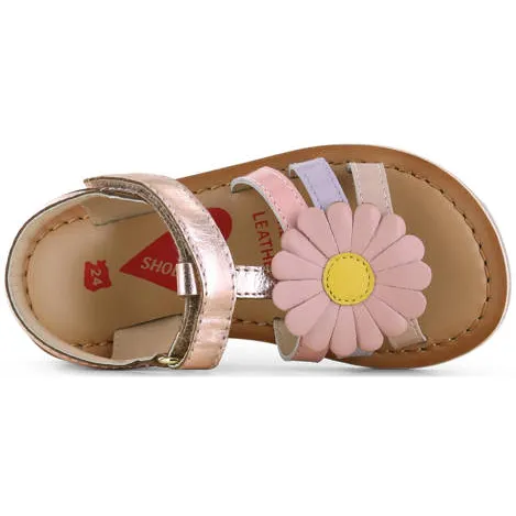 Shoesme leren sandalen rosé, foto 2