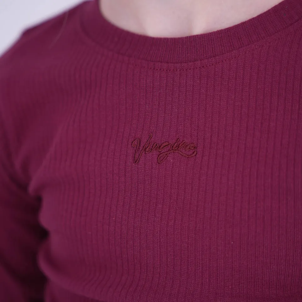 Vingino longsleeve donkerrood, foto 5