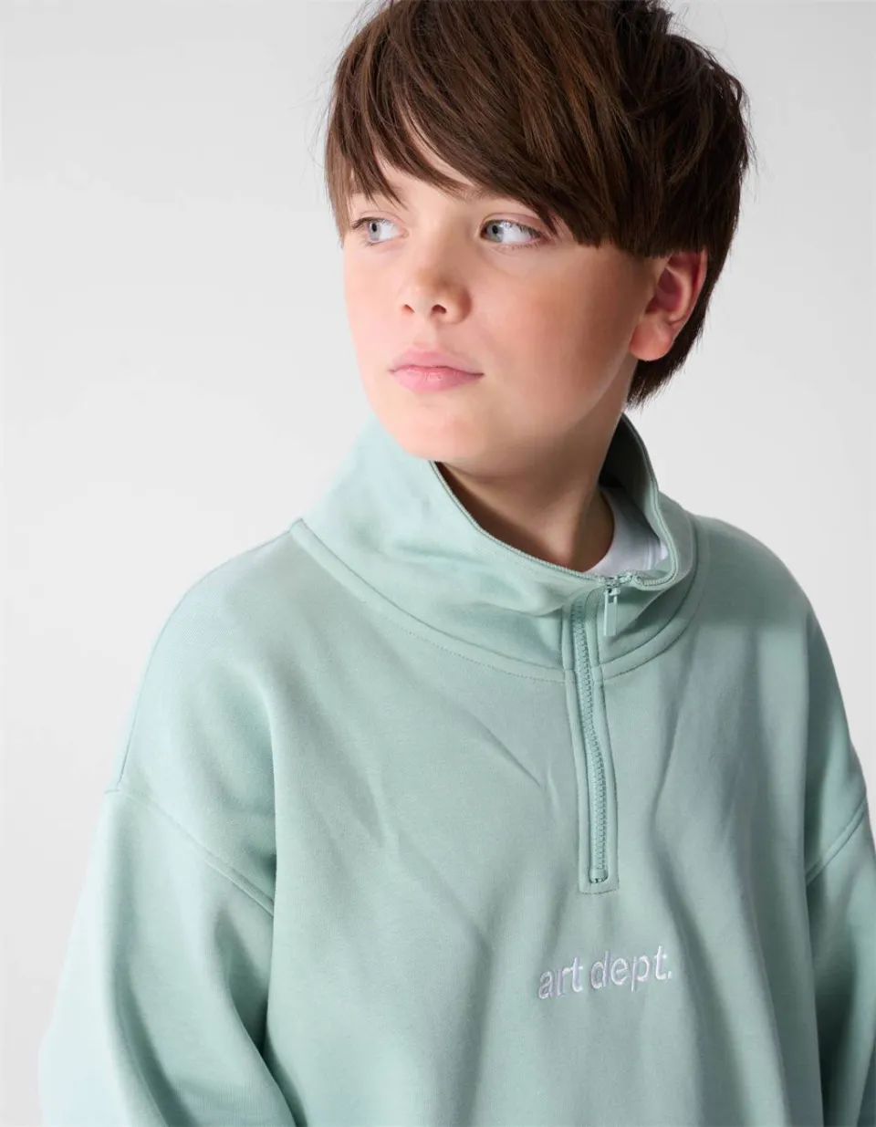 Shoeby sweater met backprint - lichtblauw, foto 6