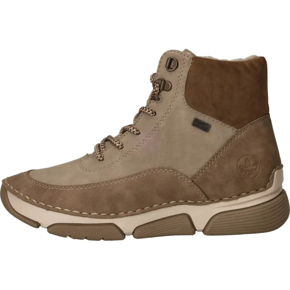Rieker Booties veterlaarsje beige, foto 6