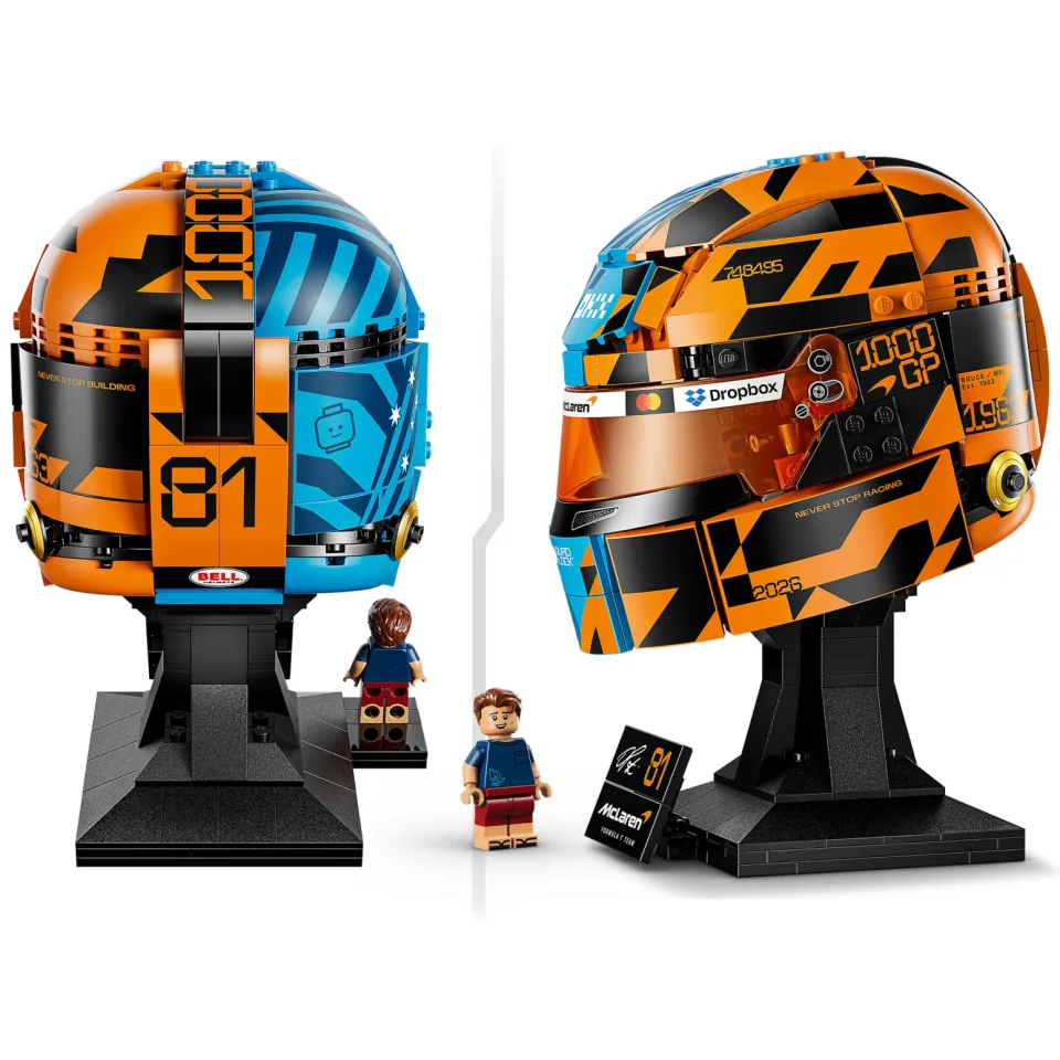 Lego Editions Formula 1 McLaren Mastercard F1 Team Helm van Oscar Piastri Bouwpakket 43017, foto 6