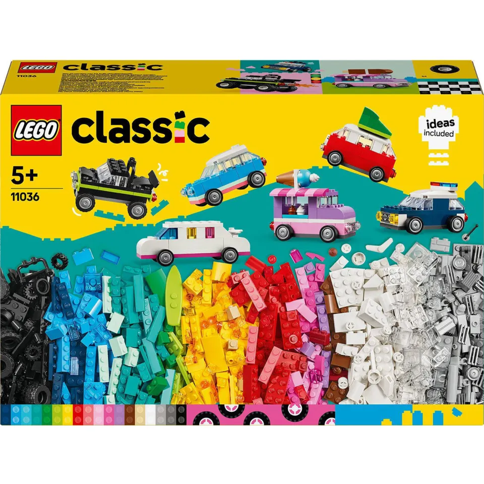 Lego Classic Creatieve voertuigen Bouw- en speelset met Speelgoed Auto 11036, foto 6
