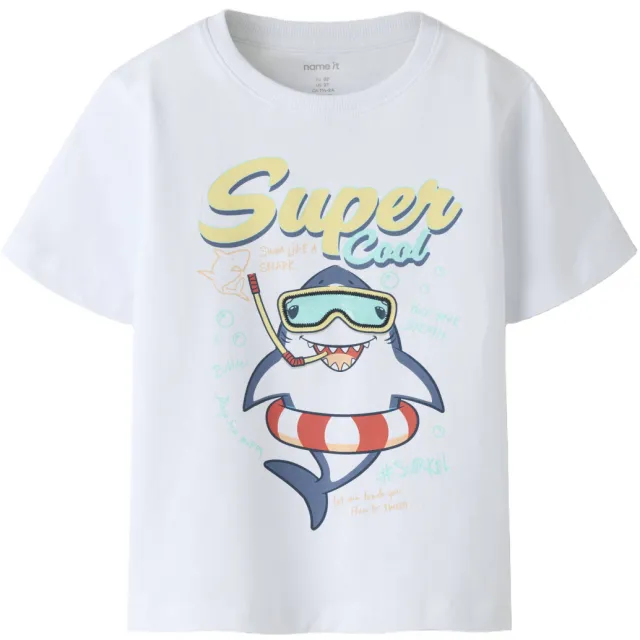 NAME IT t-shirt wit met print
