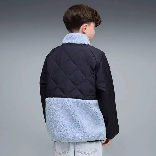 Puma sherpa gewatteerde jas blauw, foto 3
