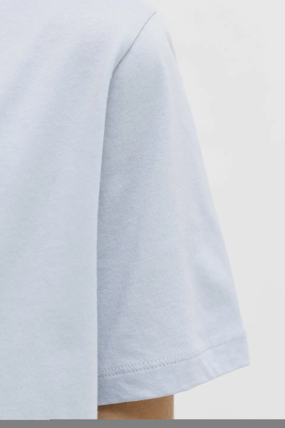 Jack & Jones t-shirt lichtblauw met logo, foto 7