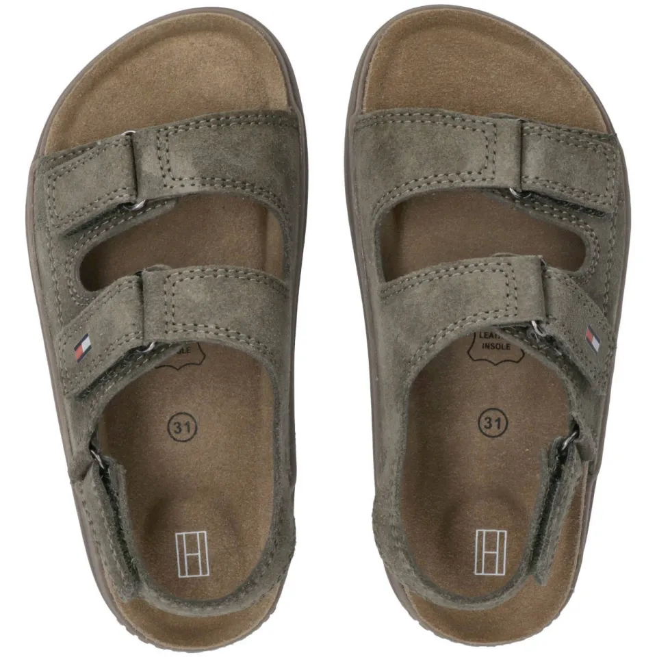 Tommy Hilfiger sandalen kaki, foto 5