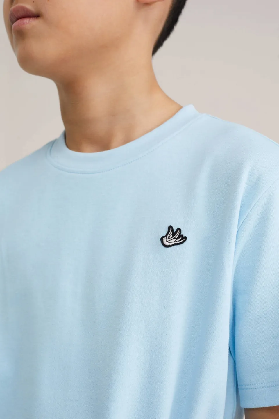 WE Fashion Blue Ridge T-shirt lichtblauw, foto 5
