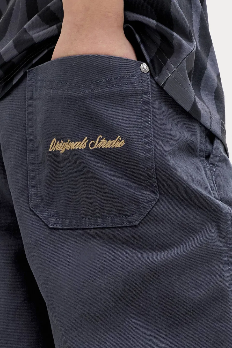 Jack & Jones Junior baggy casual broek donkerblauw, foto 7