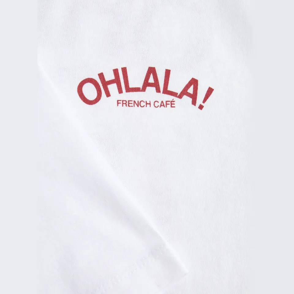 JJXX GIRL t-shirt met backprint wit, foto 8