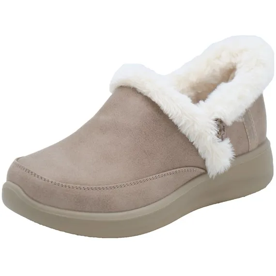 Skechers Slip-Ins Cozy Escape pantoffel taupe, foto 2