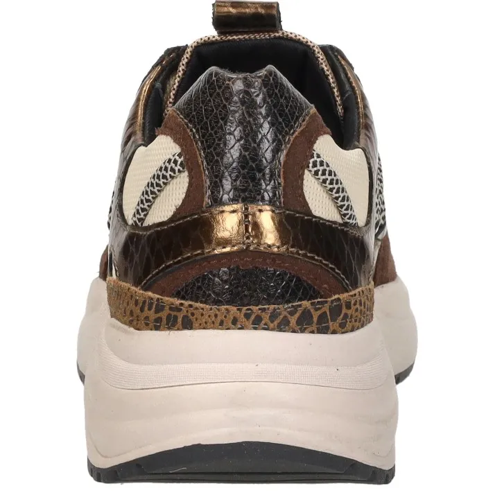 Sub55 sneakers bruin, foto 4