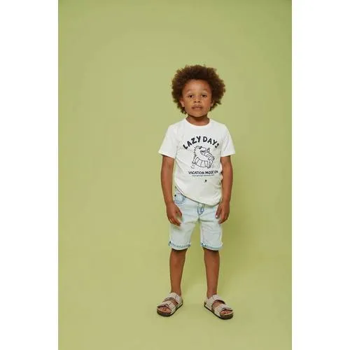 Sturdy Summer Denims jeansshort lichtblauw denim, foto 6