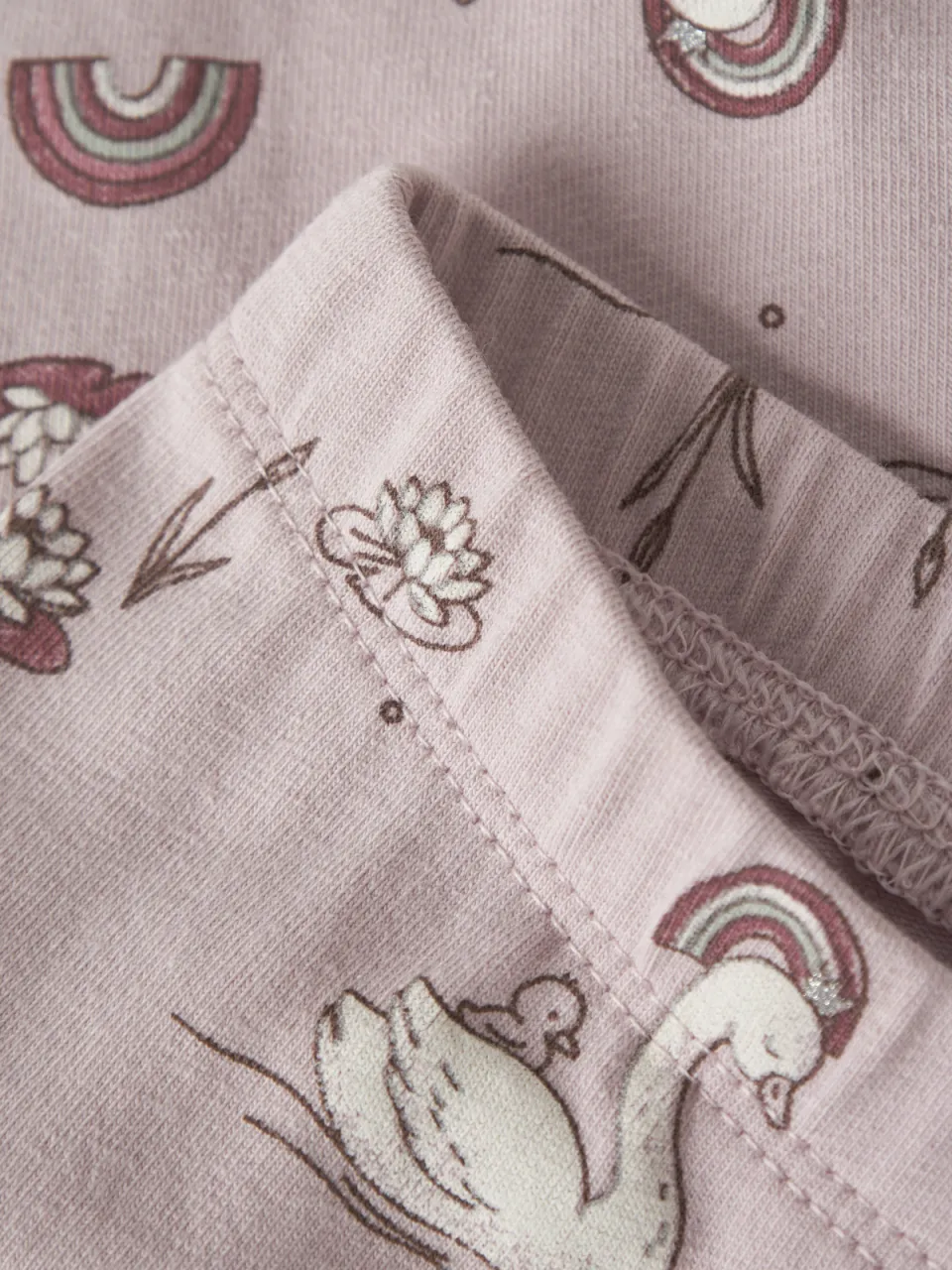 GUPPY BABY slim fit legging met print lichtroze, foto 4
