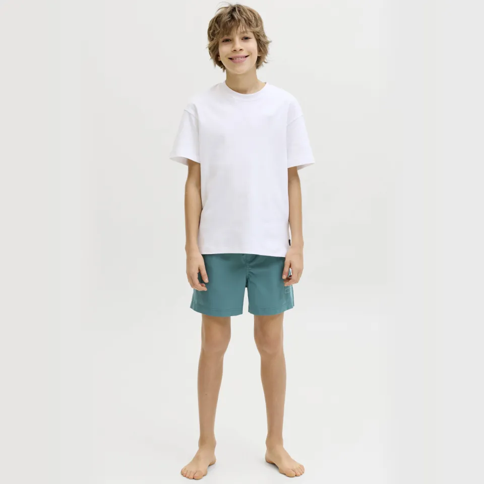 Jack & Jones JUNIOR zwemshort petrol