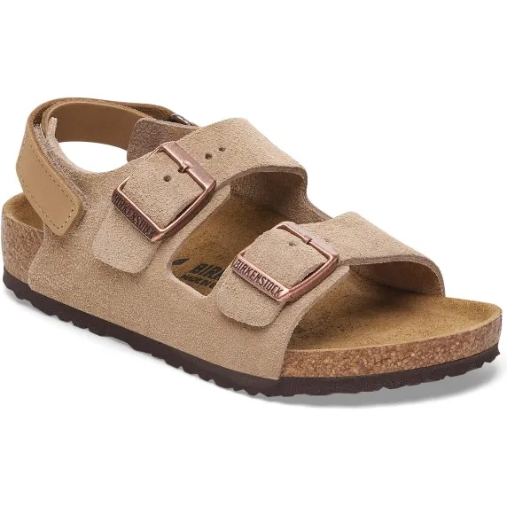 Birkenstock Milano sandalen taupe