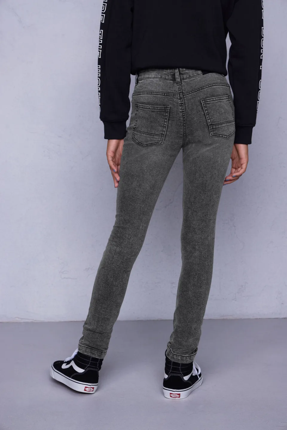 Coolcat Skinny Jeans Doris Grijs, foto 4