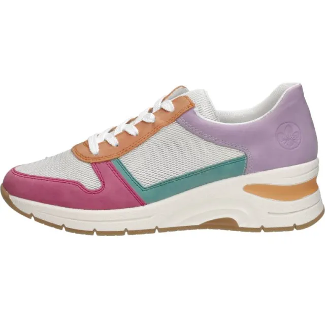 Rieker lage sneakers roze, foto 2