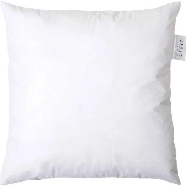 Studio LIVIT binnenkussen veren (45x45 cm) wit