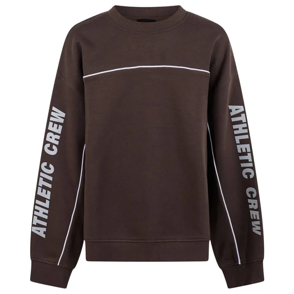 Shoeby sweater met tekst - bruin, foto 2