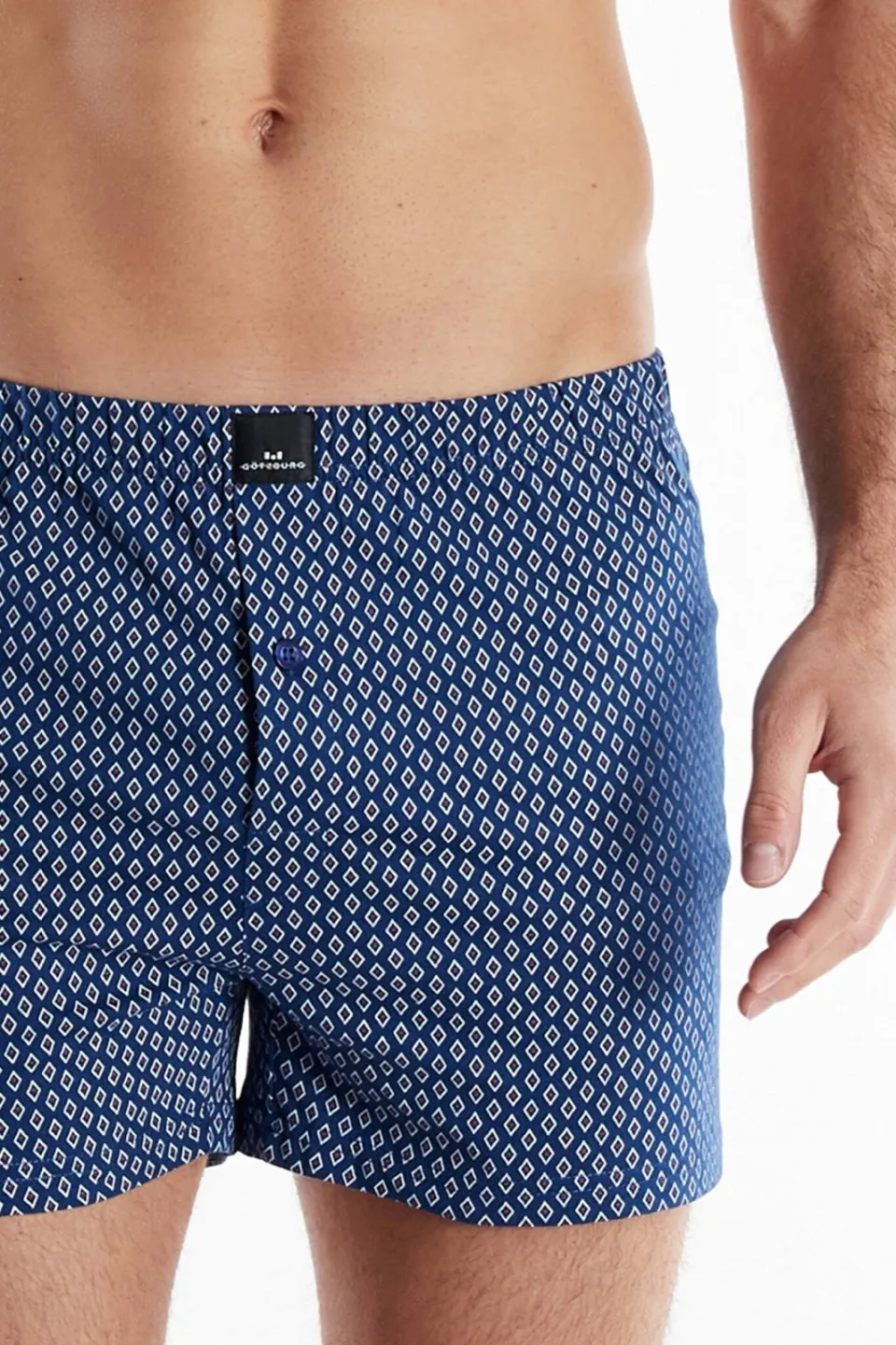 Götzburg wijde boxershorts blauw, foto 3