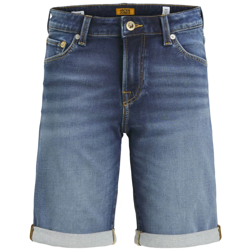 Jack & Jones JJIRICK JJICON jeansshort medium blue denim, foto 2