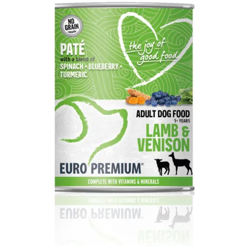 Euro Premium Paté Adult lam & hert natvoer hond