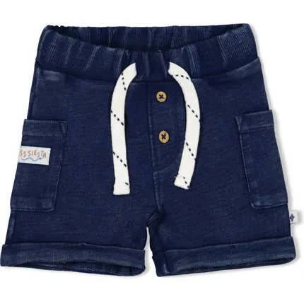 Feetje Sssiesta jog denim short marineblauw