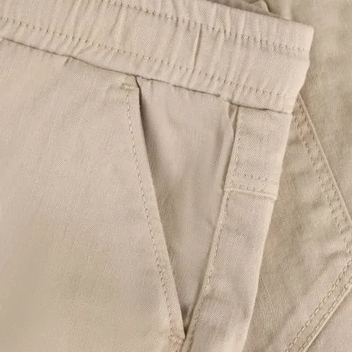 Indian Blue Jeans loose casual broek zand, foto 5