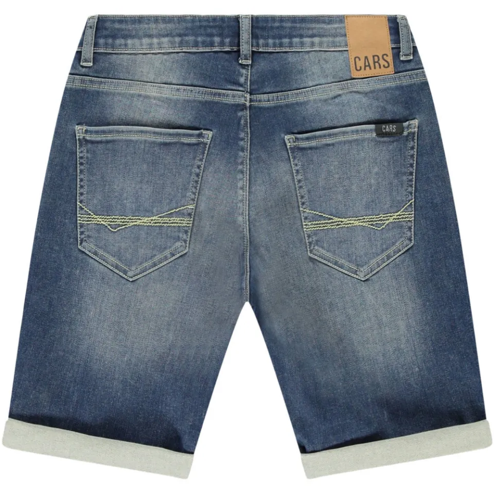 Cars regular denim jeansshort donkerblauw, foto 2