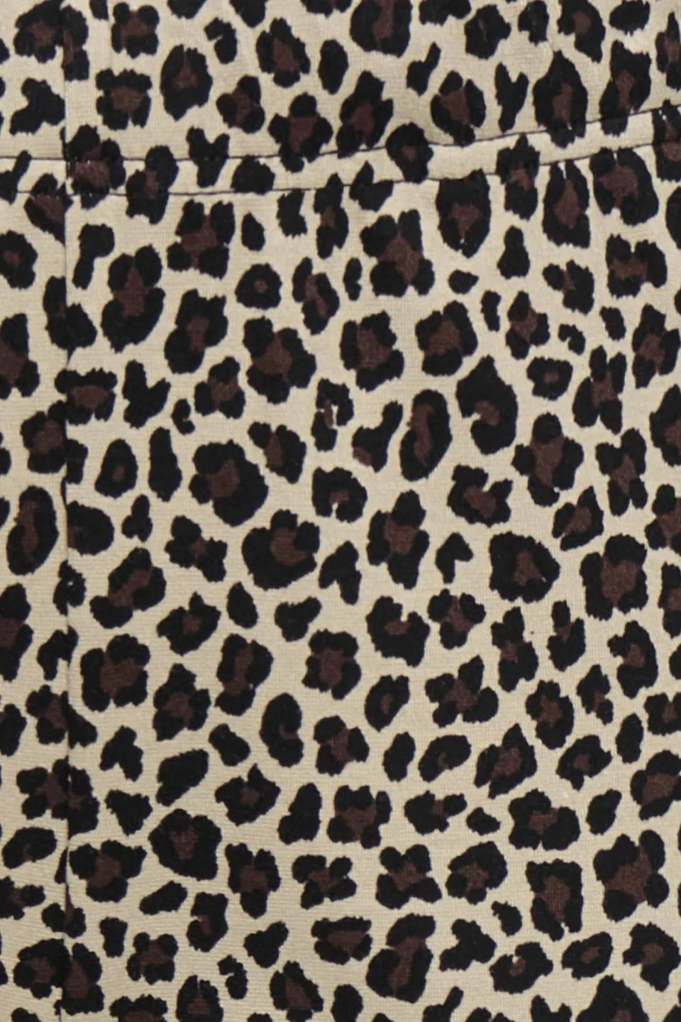 Only geribbelde broek donkerbruin beige / zwart, foto 5