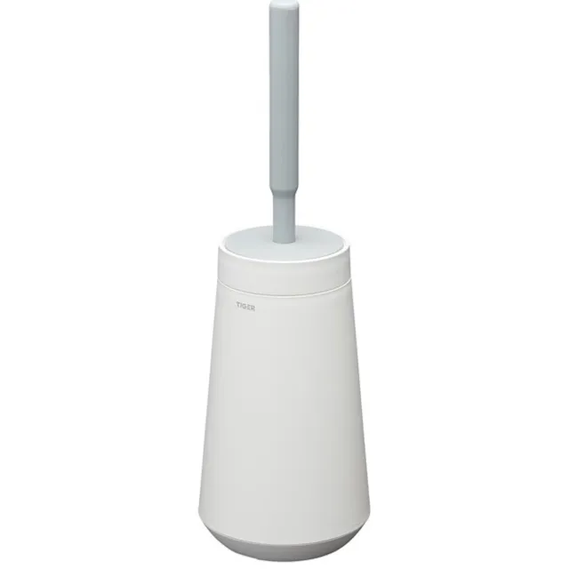 Tiger Toiletborstelhouder Tiger Tess Met Swoop Borstel Flexibel Wit - Lichtgrijs