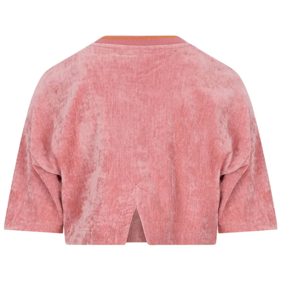 Nono fluwelen top roze, foto 3