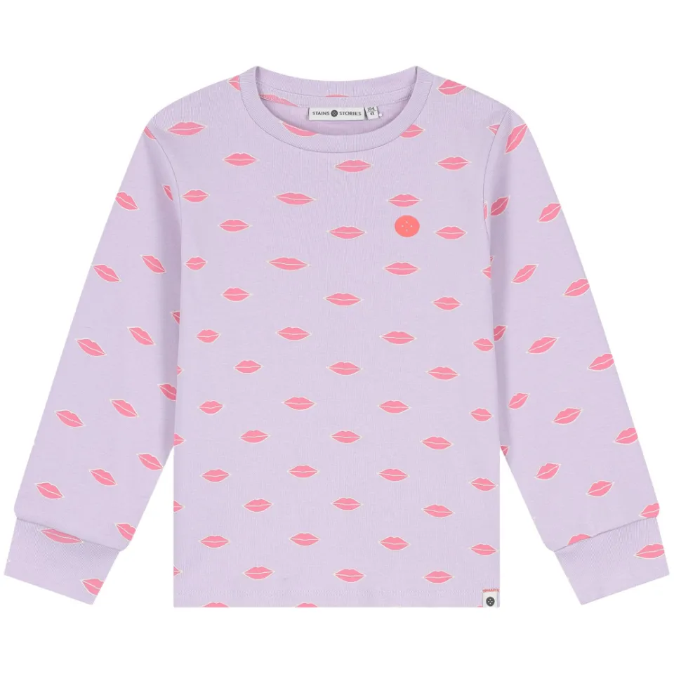 Stains&Stories pyjama met print lila/roze, foto 6
