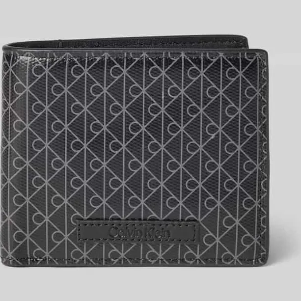Calvin Klein Coated EW Bill Fold portemonnee zwart, foto 4