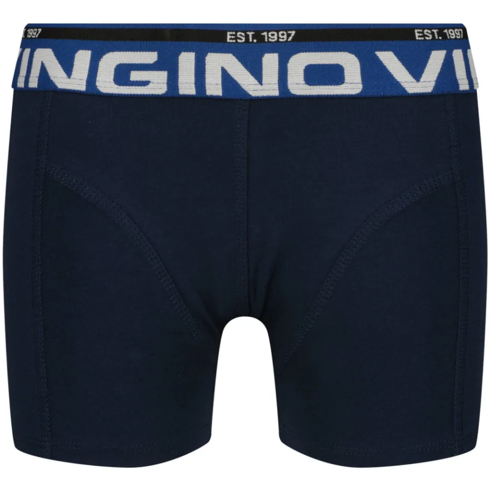 Vingino boxershorts set van 3 blauw geel, foto 6