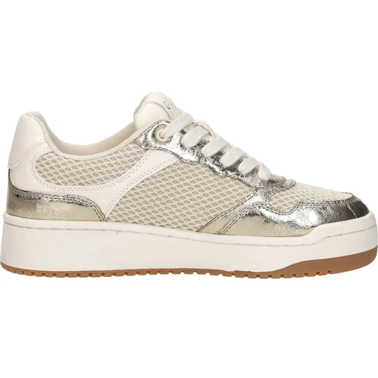 Guess Miram lage sneaker goud Goudkleur