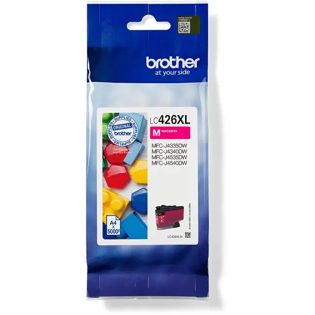 Brother LC-426XL inktcartridge geel magenta