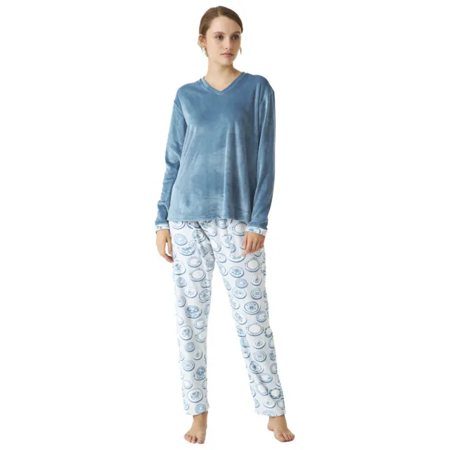 J and J Brothers J&j Brothers JJB4 pyjamaset blauw