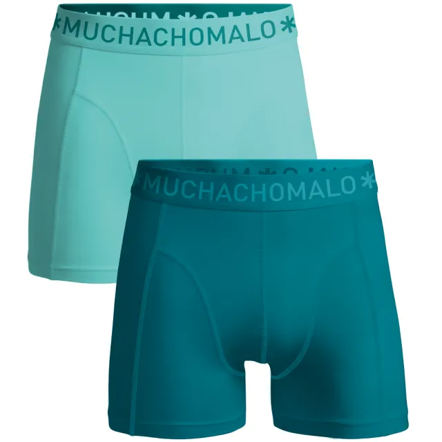 Muchachomalo Heren 2-pack Boxershorts Blauw