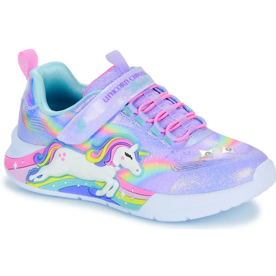 Skechers S-Lights Unicorn Chaser lila, foto 3
