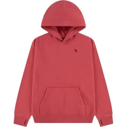 Abercrombie & Fitch hoodie - rood Sweater Effen