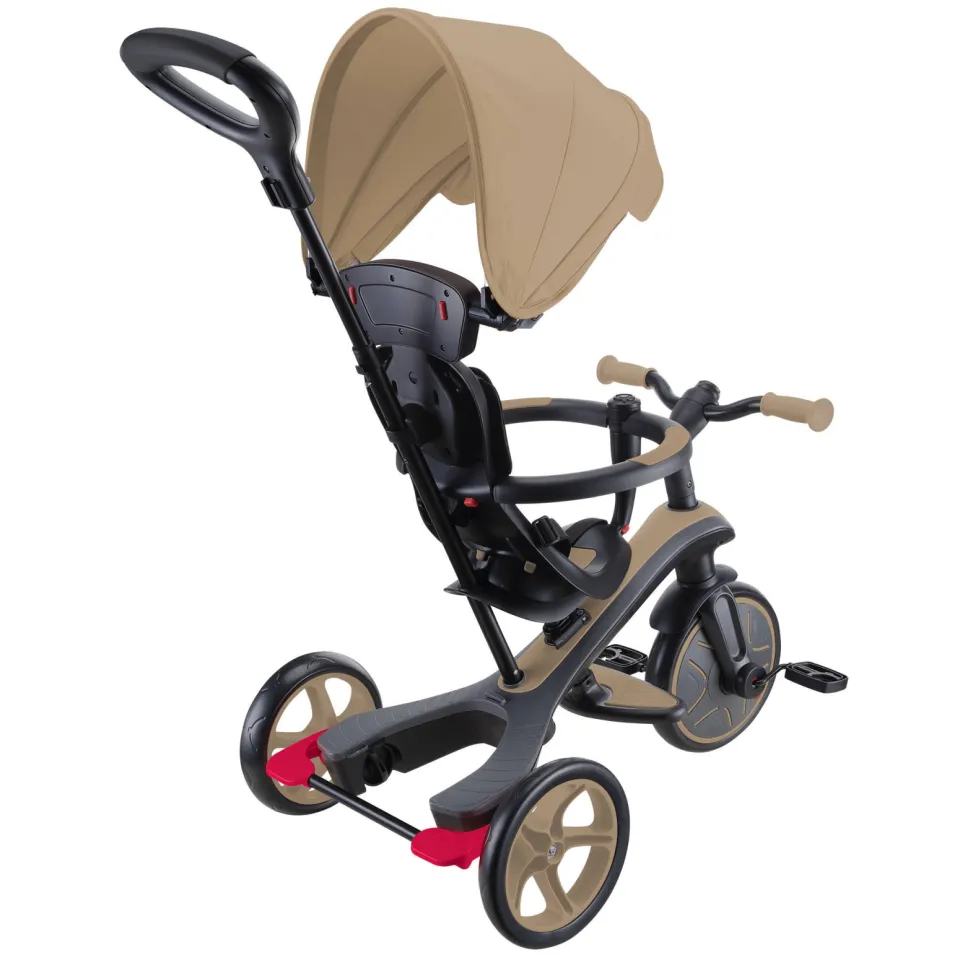 Globber New Trike Explorer 4 in 1 driewieler sand, foto 4