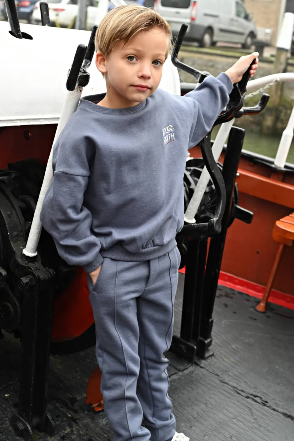 Sturdy sweater Rock the Earth - blauw, foto 6