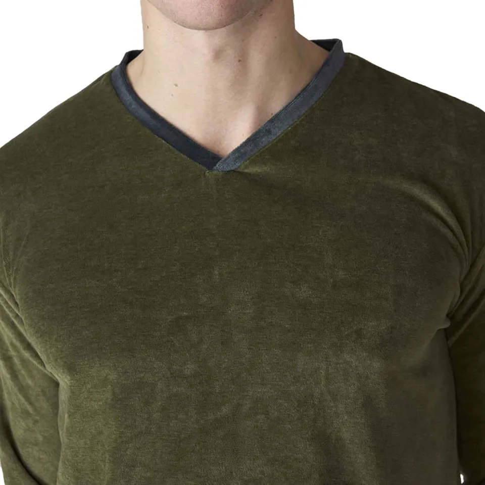 J&J Brothers JJBFP5801 pyjamaset groen, foto 2