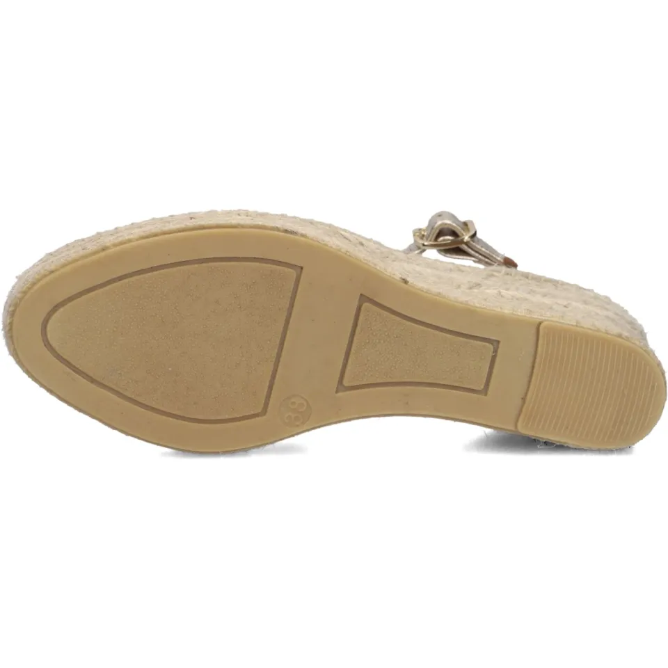 AYANA Espadrilles Yu689 Goudkleurig, foto 6