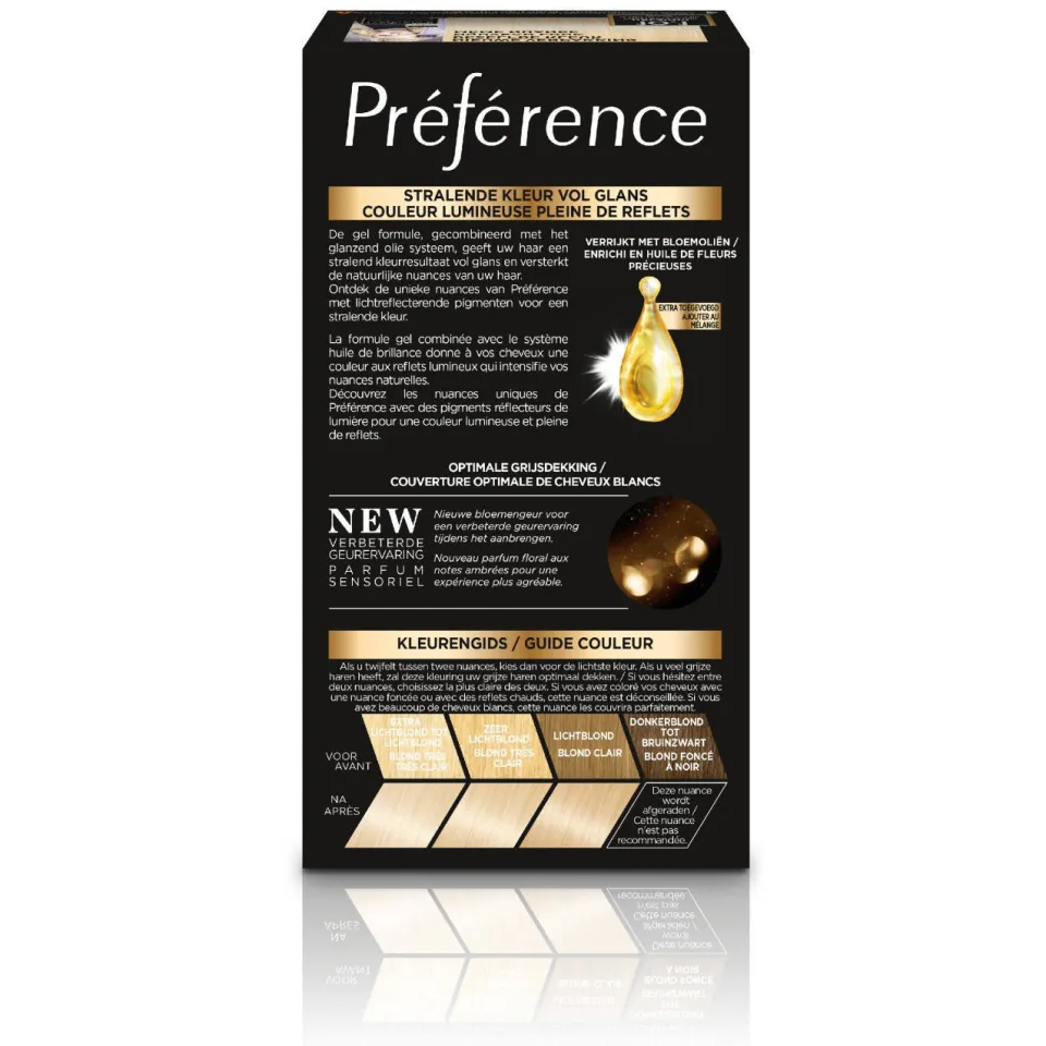L'oréal Préférence 10.1 Helsinki haarkleurmiddel extra licht asblond