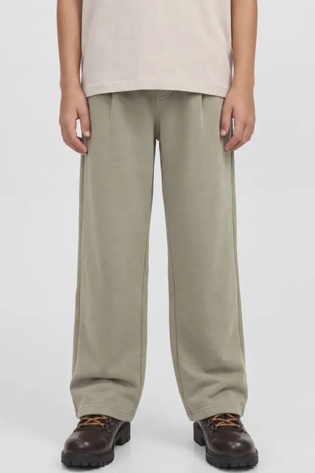 Jack & Jones JUNIOR barrel sweatpant - zand