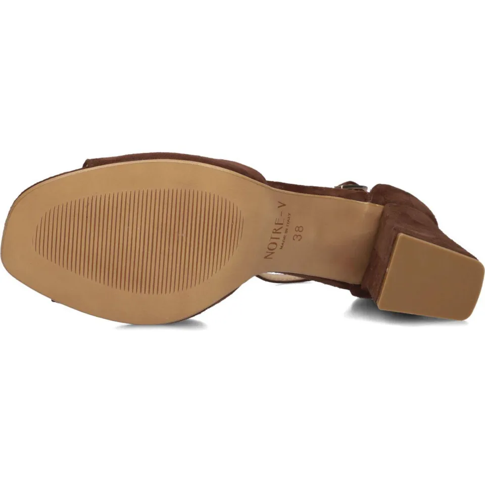 Notre-V Sandalen 19054 Bruin, foto 5