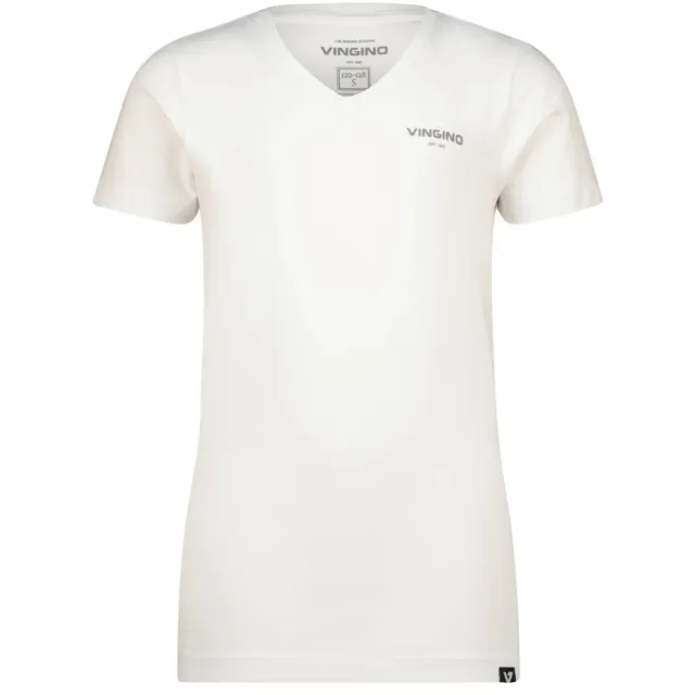 Vingino T-shirt wit met V-hals
