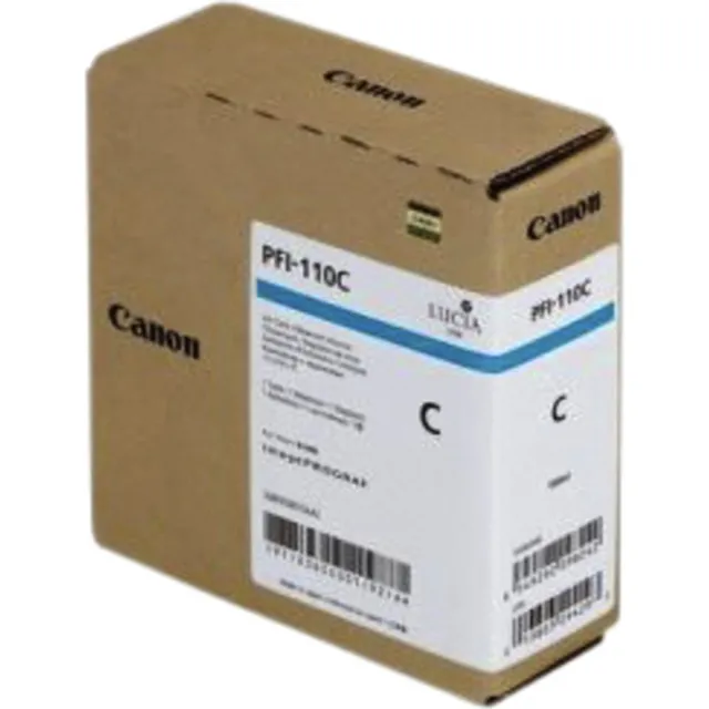 Canon cartridge PFI-110C cyan Blauw